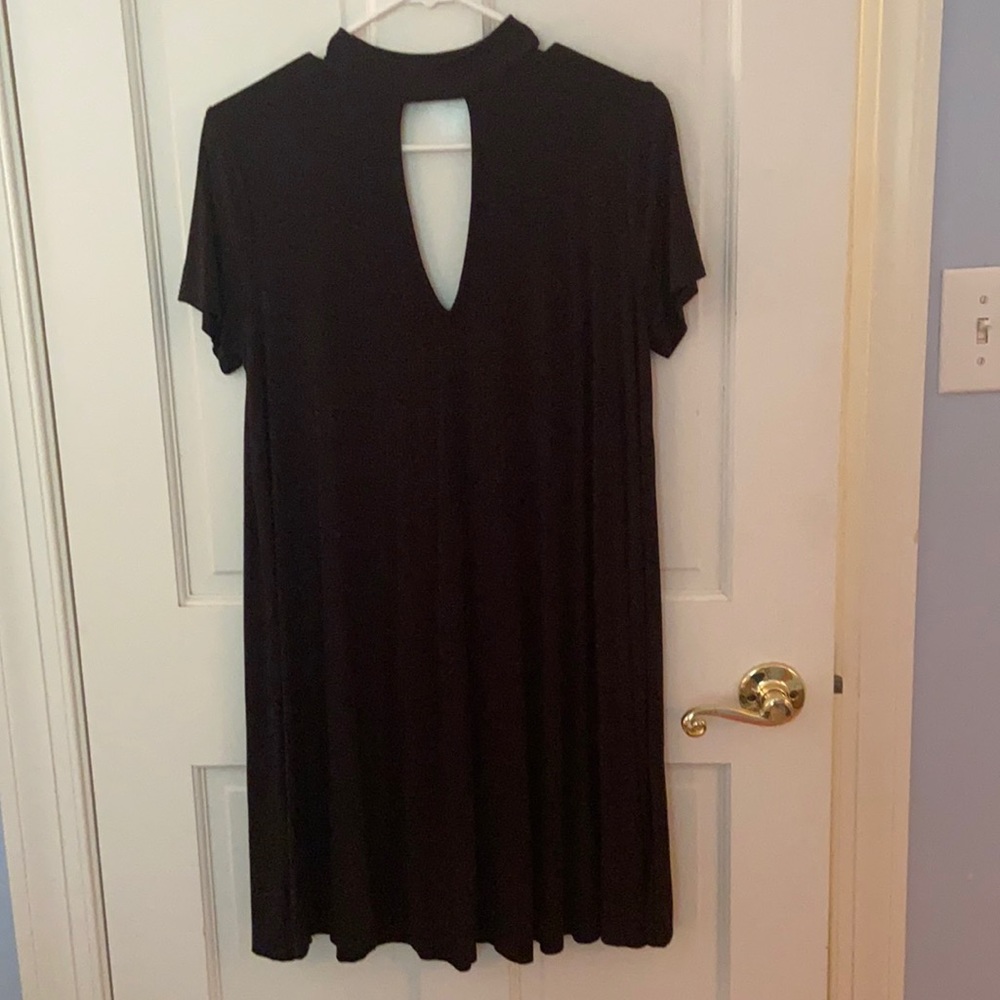 Black Key Hole Dress
